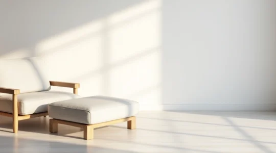 Decoración minimalista de paredes