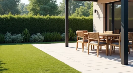 Pérgola bioclimática autoportante